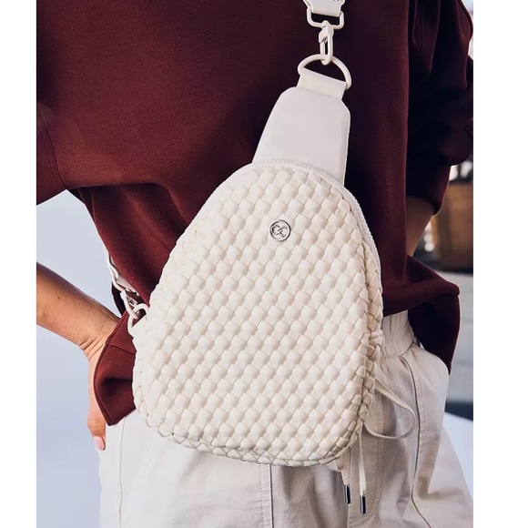 Calia Handbags - CALIA Women's Journey Woven Sling Bag